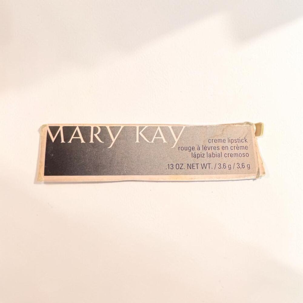 Vtg Mary Kay Creme Lipstick Discontinued 3.6g Shade Sunlit Sand New in Box